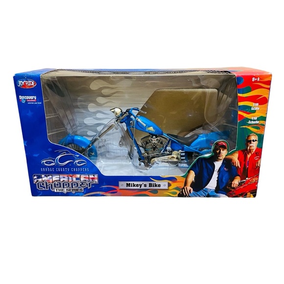 Mikey’s Bike American Chopper TV Orange County Chopper Motorcycle Die Cast 1:10 - Picture 1 of 13